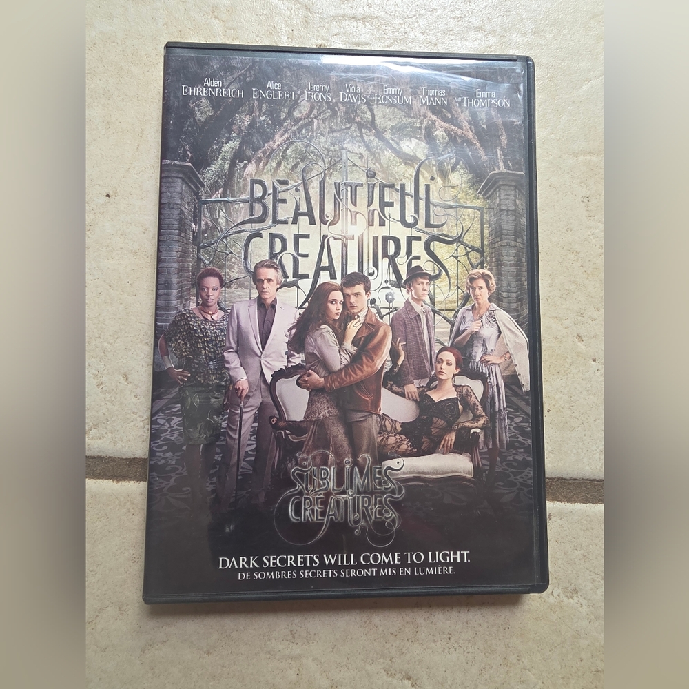 Beautiful Creatures / Sublimes creatures (DVD, 2013, Canadian)